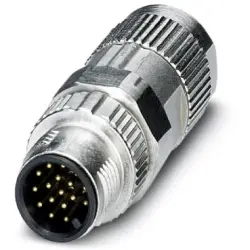 Plug, M12, 17 pole, SPEEDCON locking, straight, 1559602