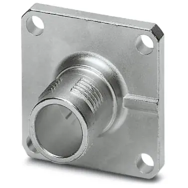 Flange enclosure, 25 x 25 mm for M12-connector, 1419959 - 1