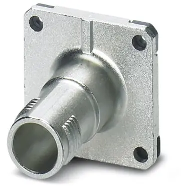 Flange enclosure, 25 x 25 mm for M12-connector, 1424131 - 1