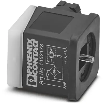 Valve connector, DIN shape A, 5 pole, 24 V, 0.25-1.5 mm², 1457908 - 1
