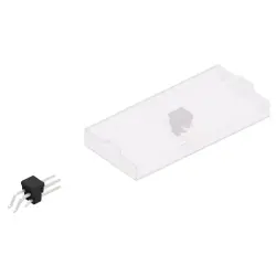 Pin header, 4 pole, pitch 2.54 mm, straight, black, SL 17 SMD 083 4 Z B SM