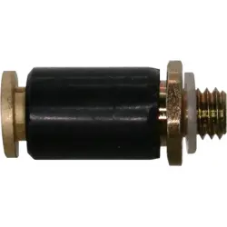 Screw-in push-in connector, L 14.5 mm, for 4 x 1 and 4 x 0.65 tubing, 52.010