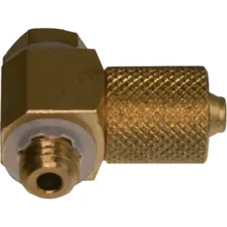Swivel screw connection, brass, for 5 x 1 tubing, 50.130