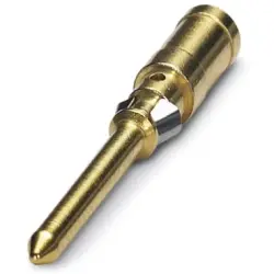 Pin contact, 1.0 mm², AWG 18, crimp connection, silver-plated, 1674888