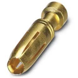 Receptacle, 0.5 mm², AWG 20, crimp connection, gold-plated, 1674859