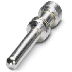 Pin contact, 3.0 mm², AWG 12, crimp connection, silver-plated, 1663624