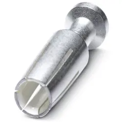 Receptacle, 2.5 mm², AWG 14, crimp connection, silver-plated, 1663284