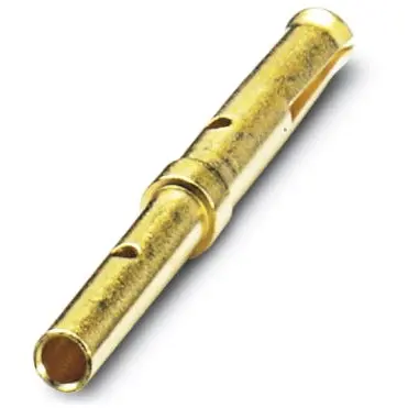 Receptacle, 0.08-0.34 mm², AWG 28-22, crimp connection, gold-plated, 1418790 - 1