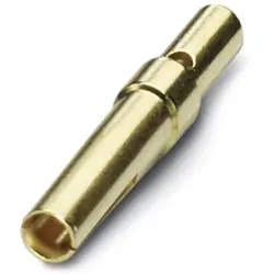 Receptacle, 0.2-0.5 mm², AWG 24-20, crimp connection, gold-plated, 1418788