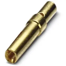 Receptacle, 0.08-0.12 mm², AWG 28-26, crimp connection, gold-plated, 1418787