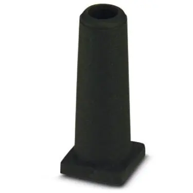 Cable grommet, cable Ø 9 mm, L 28 mm, black, 1419792 - 1