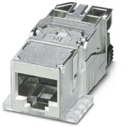 Socket, RJ45, 8 pole, 8P8C, Cat 6A, IDC connection, PCB mounting, 1418984