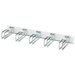 Shunting distributor, 19 inch, (W x H) 482.6 x 44.45 mm, gray, 1409283