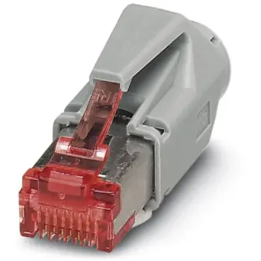 Plug, RJ45, 8 pole, 8P8C, Cat 6, IDC connection, 1414382 - 1
