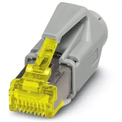Plug, RJ45, 8 pole, Cat 6A, IDC connection, 1414395