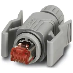 Plug, RJ45, 8 pole, 8P8C, Cat 6, IDC connection, 1414383