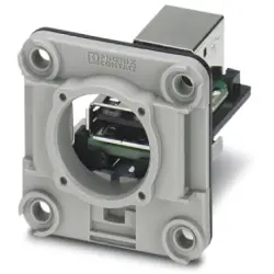 Panel mounting frame for USB socket insert, 1411904