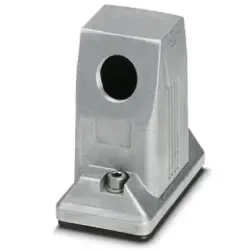 Grommet housing, size B6, die-cast aluminum, M25, angled, screw locking, IP66/IP68/IP69, 1413375