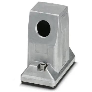 Grommet housing, size B6, die-cast aluminum, M32, angled, screw locking, IP66/IP68/IP69, 1413377 - 1
