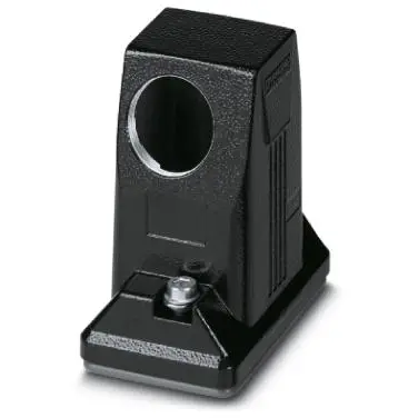 Grommet housing, size B6, die-cast aluminum, M32, angled, screw locking, IP66/IP68/IP69, 1420899 - 1