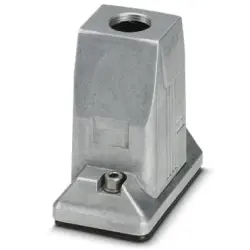 Grommet housing, size B6, die-cast aluminum, M25, straight, screw locking, IP66/IP68/IP69, 1413374