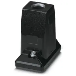 Grommet housing, size B6, die-cast aluminum, M25, straight, screw locking, IP66/IP68/IP69, 1420900