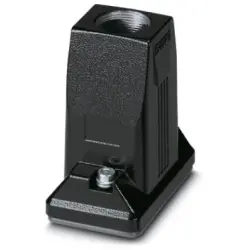 Grommet housing, size B6, die-cast aluminum, M32, straight, screw locking, IP66/IP68/IP69, 1420901