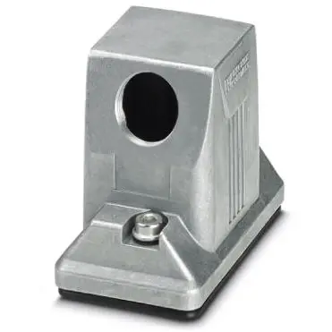Grommet housing, size B6, die-cast aluminum, M20, angled, screw locking, IP66/IP68/IP69, 1413363 - 1
