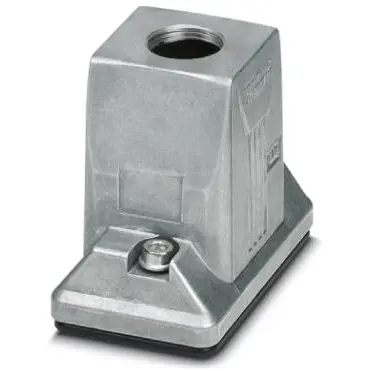 Grommet housing, size B6, die-cast aluminum, M20, straight, screw locking, IP66/IP68/IP69, 1413362 - 1