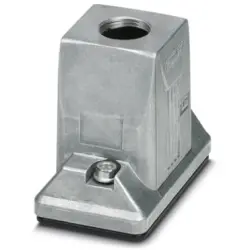 Grommet housing, size B6, die-cast aluminum, M20, straight, screw locking, IP66/IP68/IP69, 1413362
