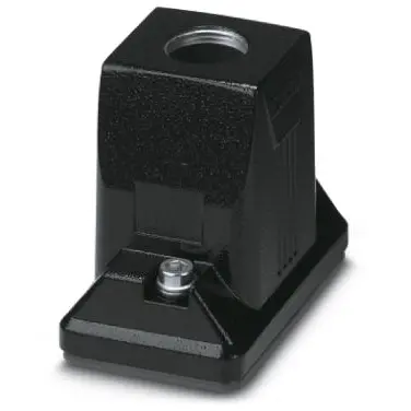 Grommet housing, size B6, die-cast aluminum, M25, straight, screw locking, IP66/IP68/IP69, 1420905 - 1
