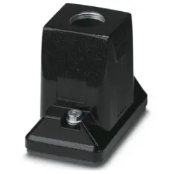 Grommet housing, size B6, die-cast aluminum, M25, straight, screw locking, IP66/IP68/IP69, 1420905