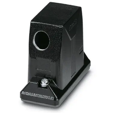Grommet housing, size B16, die-cast aluminum, M25, angled, screw locking, IP66/IP68/IP69, 1420914 - 1