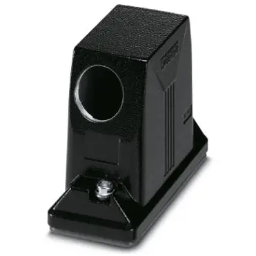 Grommet housing, size B16, die-cast aluminum, M32, angled, screw locking, IP66/IP68/IP69, 1420915 - 1