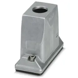 Grommet housing, size B16, die-cast aluminum, M20, straight, screw locking, IP66/IP68/IP69, 1414977