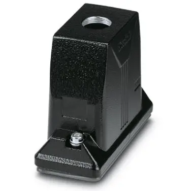 Grommet housing, size B16, die-cast aluminum, M25, straight, screw locking, IP66/IP68/IP69, 1420917 - 1
