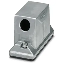 Grommet housing, size B16, die-cast aluminum, M20, angled, screw locking, IP66/IP68/IP69, 1414976
