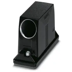 Grommet housing, size B24, die-cast aluminum, M40, angled, screw locking, IP66/IP68/IP69, 1420924
