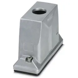 Grommet housing, size B24, die-cast aluminum, M40, straight, screw locking, IP66/IP68/IP69, 1413432