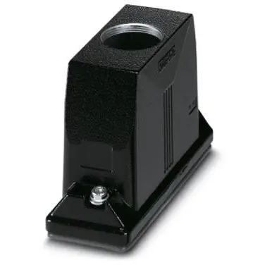 Grommet housing, size B24, die-cast aluminum, M40, straight, screw locking, IP66/IP68/IP69, 1420927 - 1