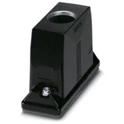 Grommet housing, size B24, die-cast aluminum, M40, straight, screw locking, IP66/IP68/IP69, 1420927
