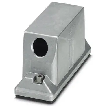 Grommet housing, size B24, die-cast aluminum, M20, angled, screw locking, IP66/IP68/IP69, 1414983 - 1