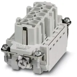 Socket contact insert, 10B, 10 pole, equipped, crimp connection, with PE contact, 1648225