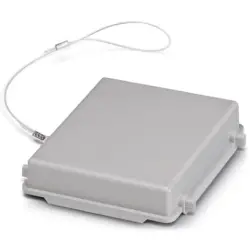 Cover cap, size B32, PA, cross bow locking, IP54, 1646120