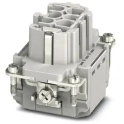 Socket contact insert, 6B, 6 pole, equipped, push-in, with PE contact, 1407727