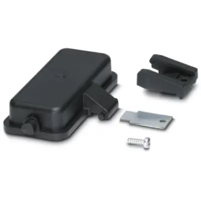 Cover cap, size B16, PA, longitudinal bow locking, IP65/IP66, 1407694 - 1