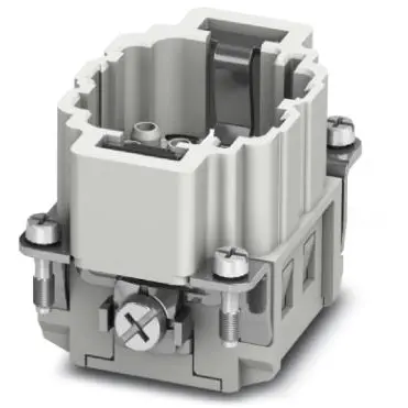 Pin contact insert, 10B, 18 pole, unequipped, crimp connection, with PE contact, 1584716 - 1
