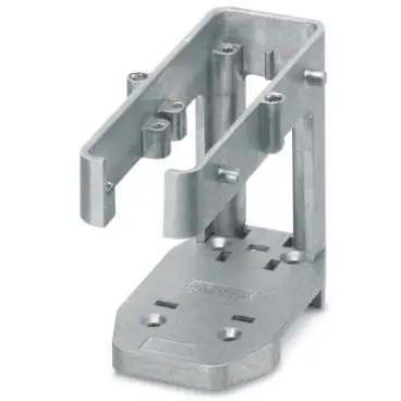 Mounting frame, size B6, die-cast aluminum, cross bow locking, 1404214 - 1