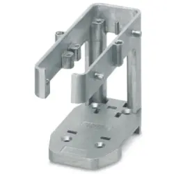 Mounting frame, size B6, die-cast aluminum, cross bow locking, 1404214