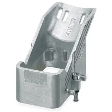 Mounting frame, size B10, die-cast aluminum, cross bow locking, 1404221 - 1